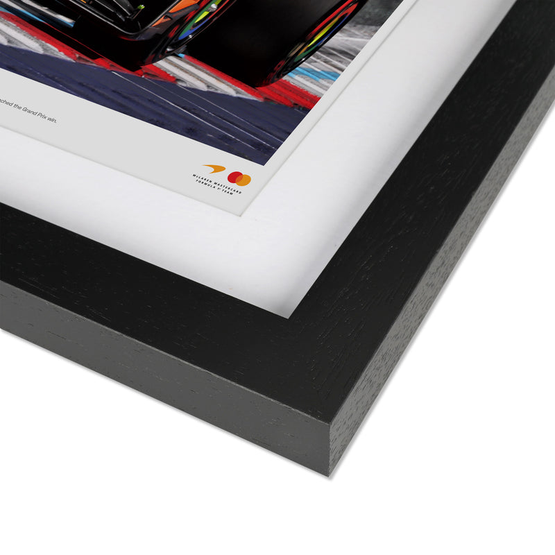 Lando Norris Signed 2025 McLaren F1 Team Photo - Austria GP v1
