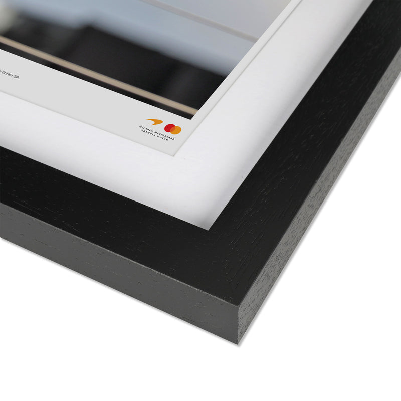 Lando Norris Signed 2025 McLaren F1 Team Photo - British GP v2