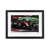 Lando Norris Signed 2025 McLaren F1 Team Photo - Mexican GP v1