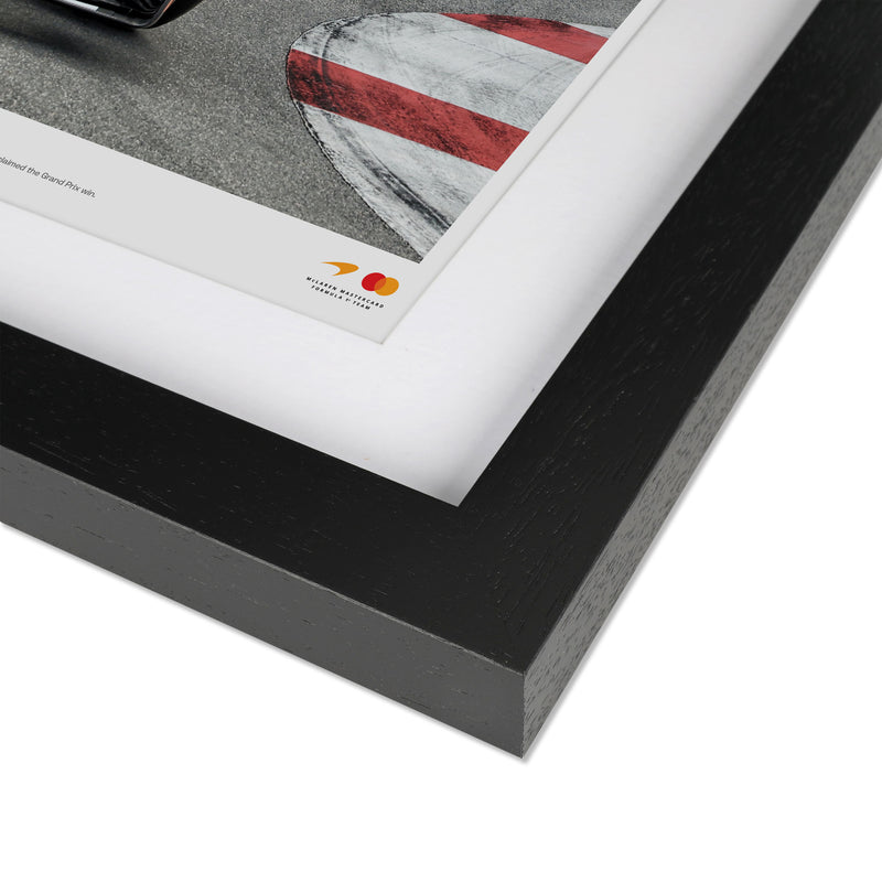 Lando Norris Signed 2025 McLaren F1 Team Photo - Monaco GP v2