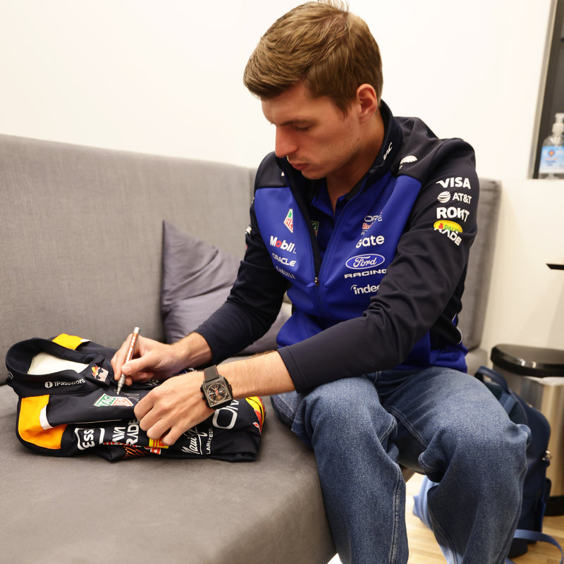 Auction Charity LOT 001 - Signed Max Verstappen, Oracle Red Bull Racing F1® Team, Dutch GP Weekend Worn Race Suit