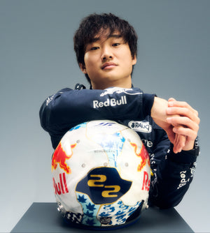Yuki Tsunoda 2025 Red Bull Racing Helmet – Las Vegas GP Used
