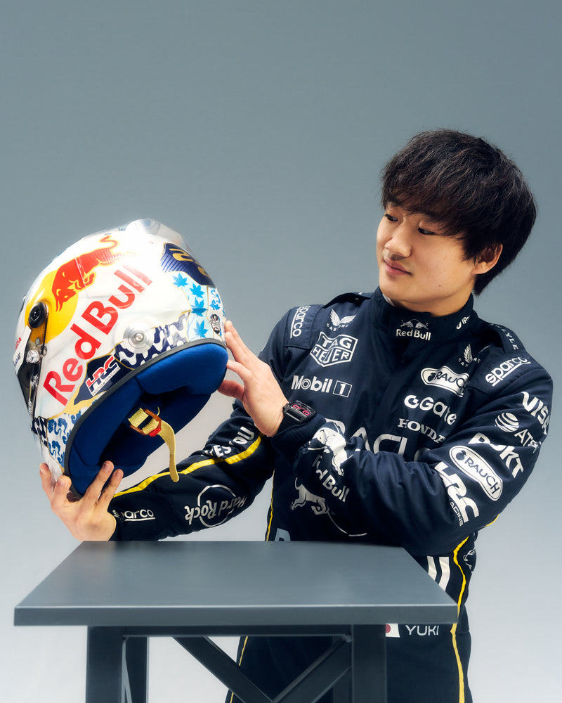 Yuki Tsunoda 2025 Red Bull Racing Helmet – Las Vegas GP Used