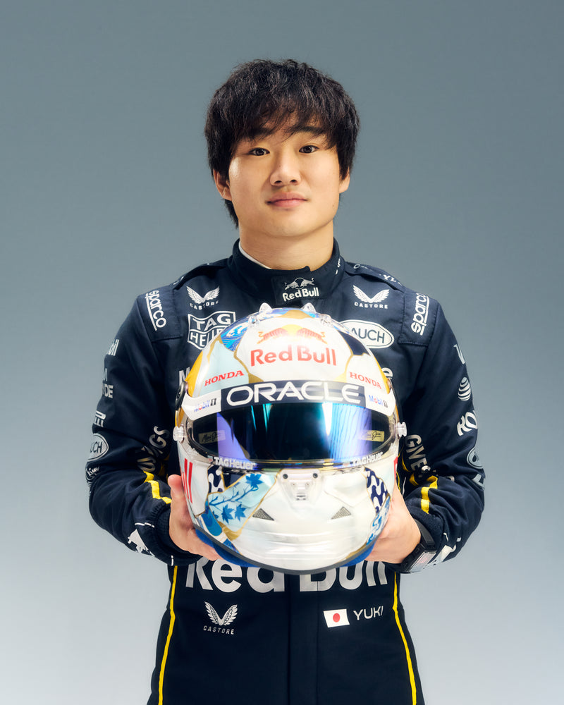 Yuki Tsunoda 2025 Red Bull Racing Helmet – Las Vegas GP Used