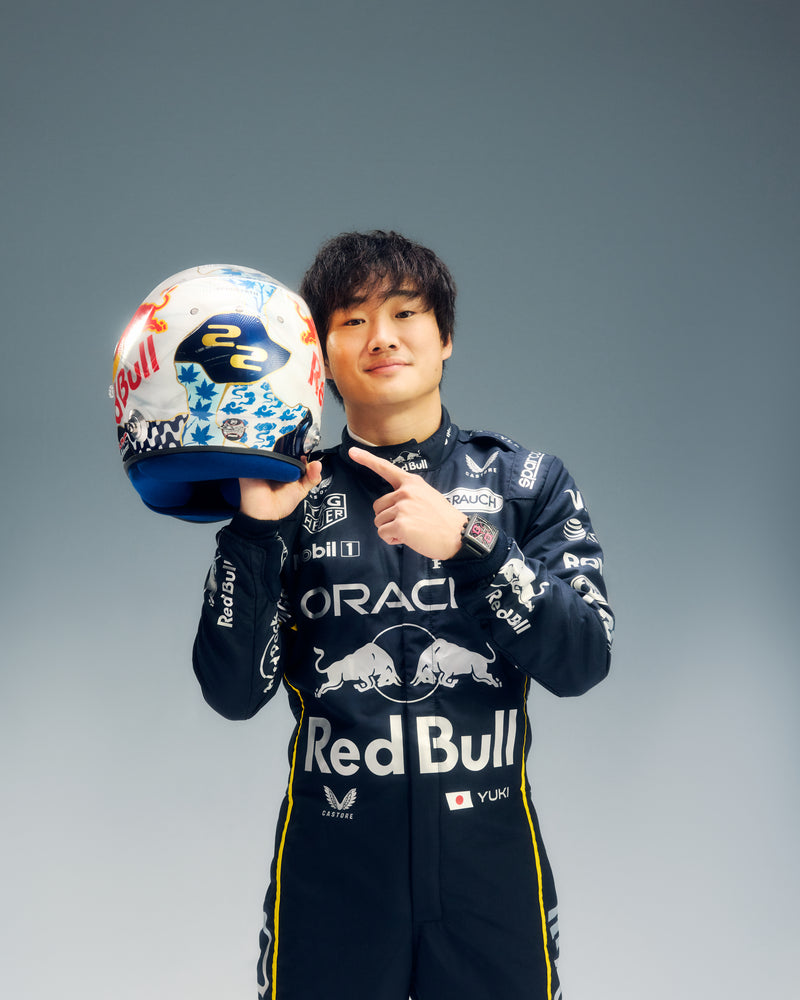 Yuki Tsunoda 2025 Red Bull Racing Helmet – Las Vegas GP Used