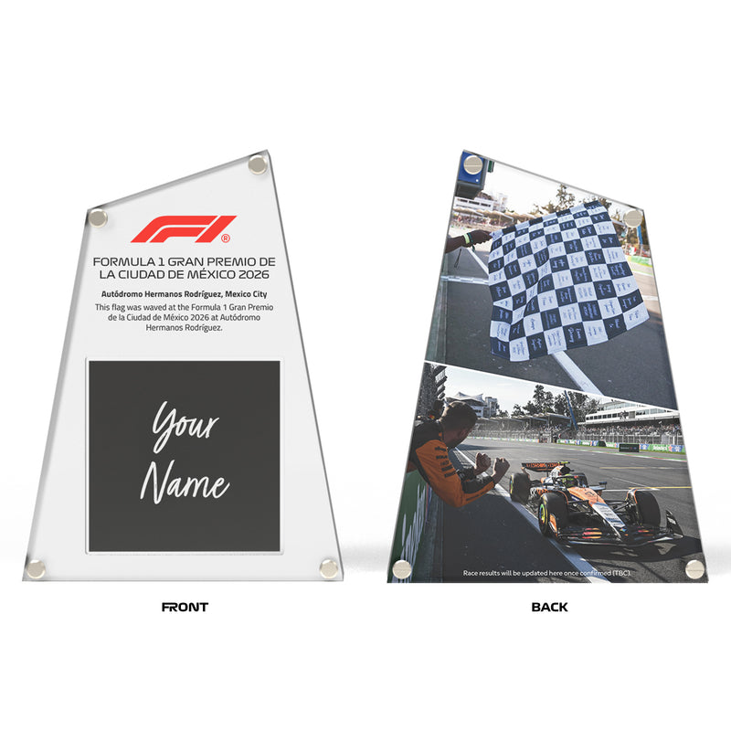 Own the Chequered Flag - 2026 Mexican Grand Prix