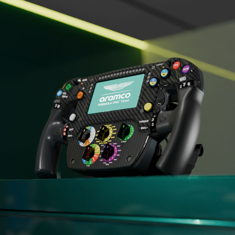 Official 2026 Aston Martin Aramco Formula One™ Team AMR26 1:1 Replica Steering Wheel