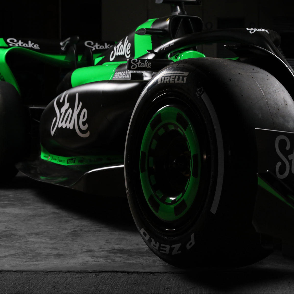 2024 Kick Sauber C44 full-size Formula 1 show car, premium collector display piece inspired by the Stake F1 Team Kick Sauber race car