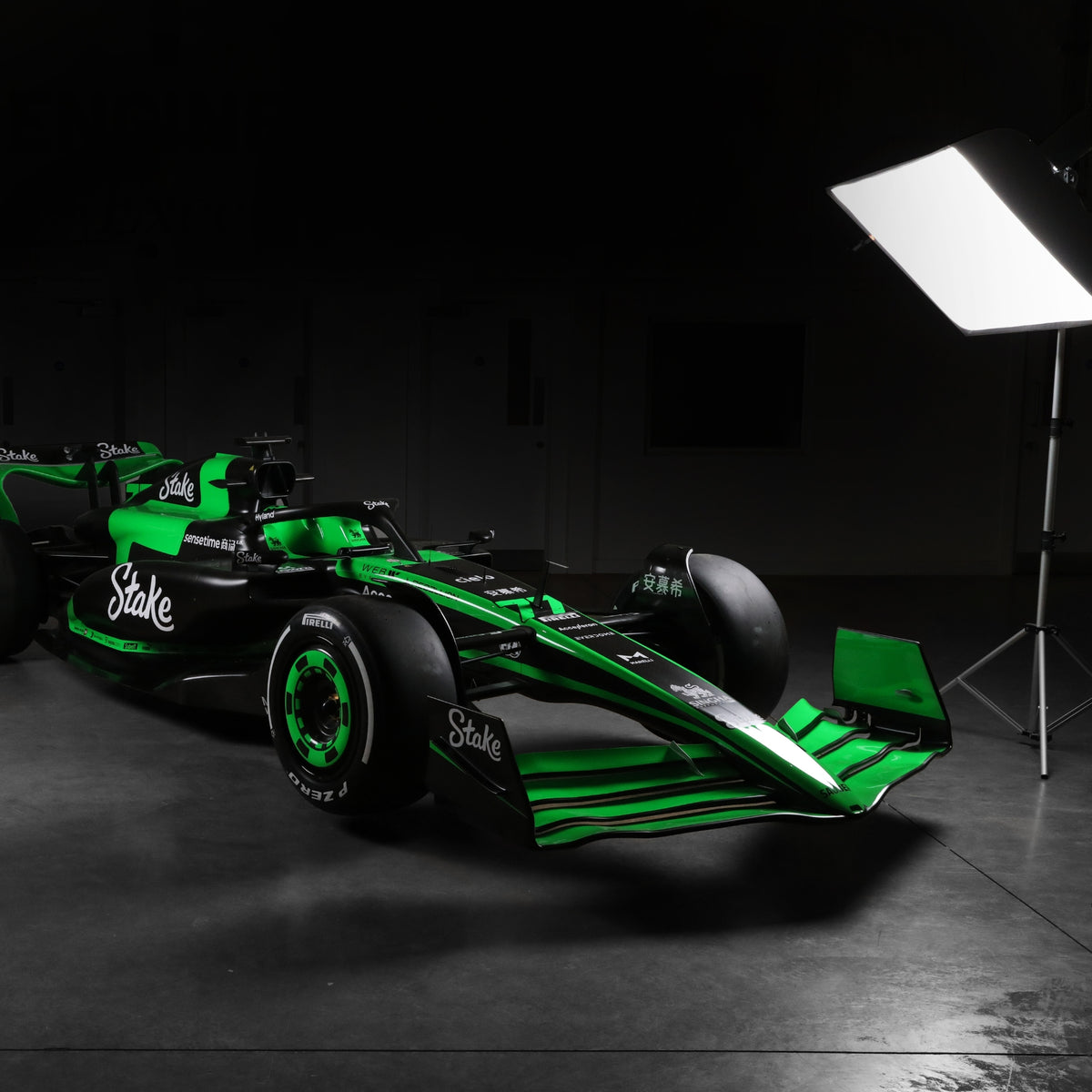 Kick Sauber C44 2024 show car, Formula 1-inspired full-size collector display vehicle for motorsport enthusiasts and exhibition spaces