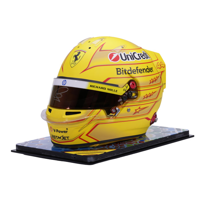 Lewis Hamilton 2026 Scuderia Ferrari Full Size Signed Replica Helmet - Edition 06/20