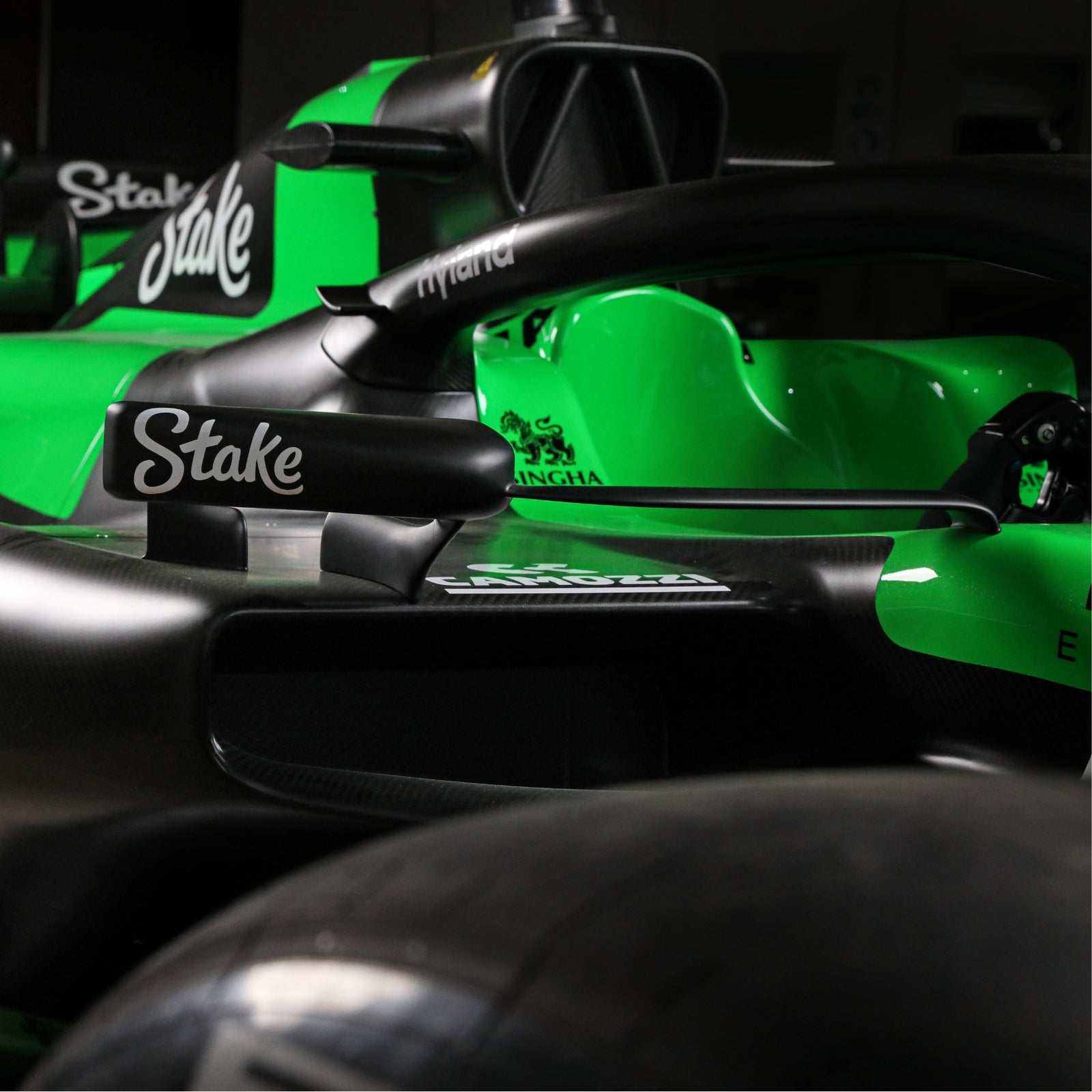 Équipe Stake F1 sur le circuit
