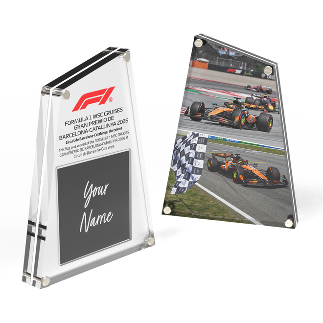 Own the Chequered Flag - 2026 Barcelona-Catalunya Grand Prix