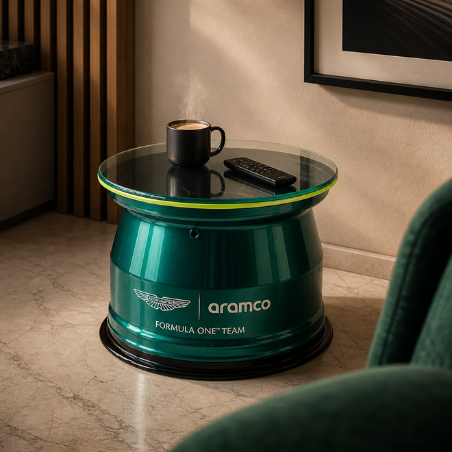 Aston Martin Aramco Formula One Team Front Wheel Rim Table 2024
