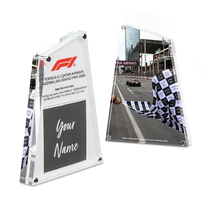 Own the Chequered Flag - 2026 Azerbaijan Grand Prix
