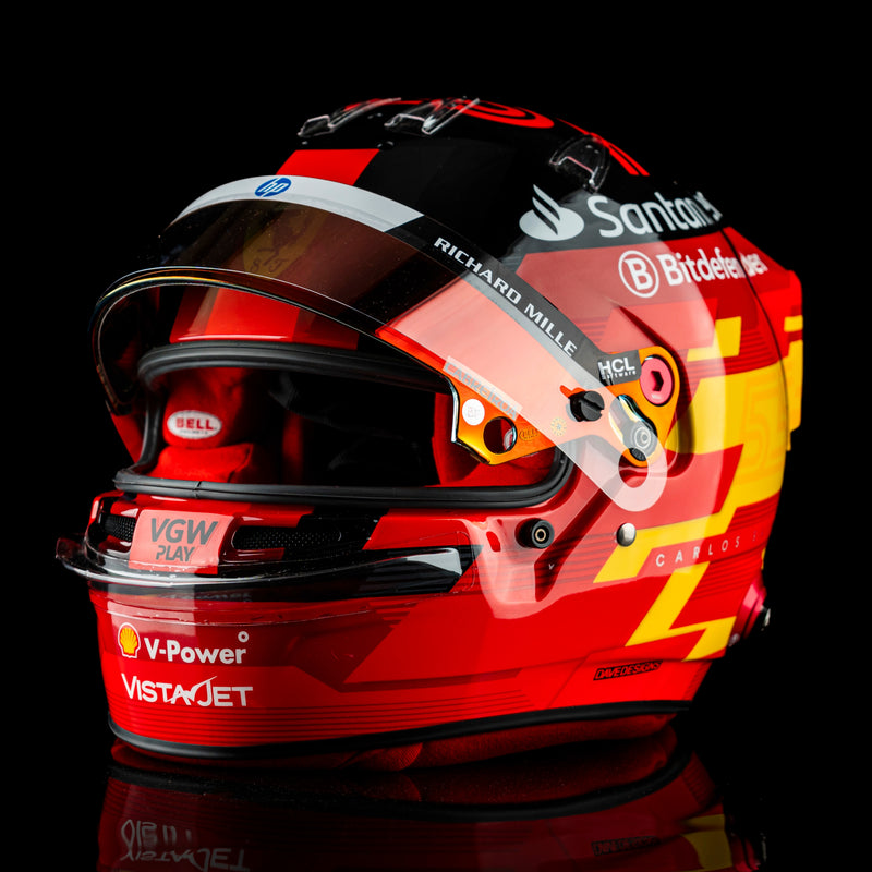 Carlos Sainz 2024 Scuderia Ferrari Bell Official Replica Helmet