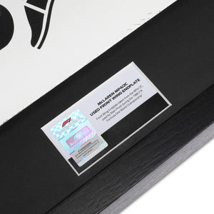 LOT 049 - Alain Prost 1986 Grand Prix Used MP4/2C Righthand Front Wing Endplate
