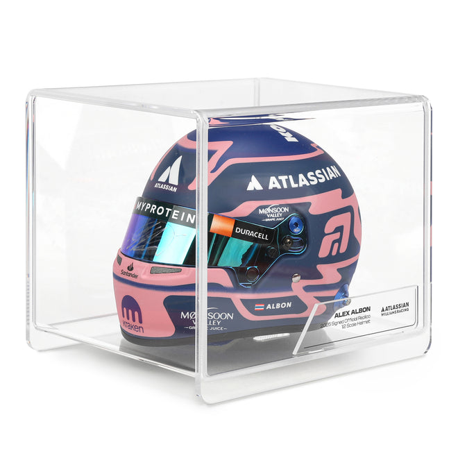 Alex Albon 2025 Signed 1:2 Scale Helmet