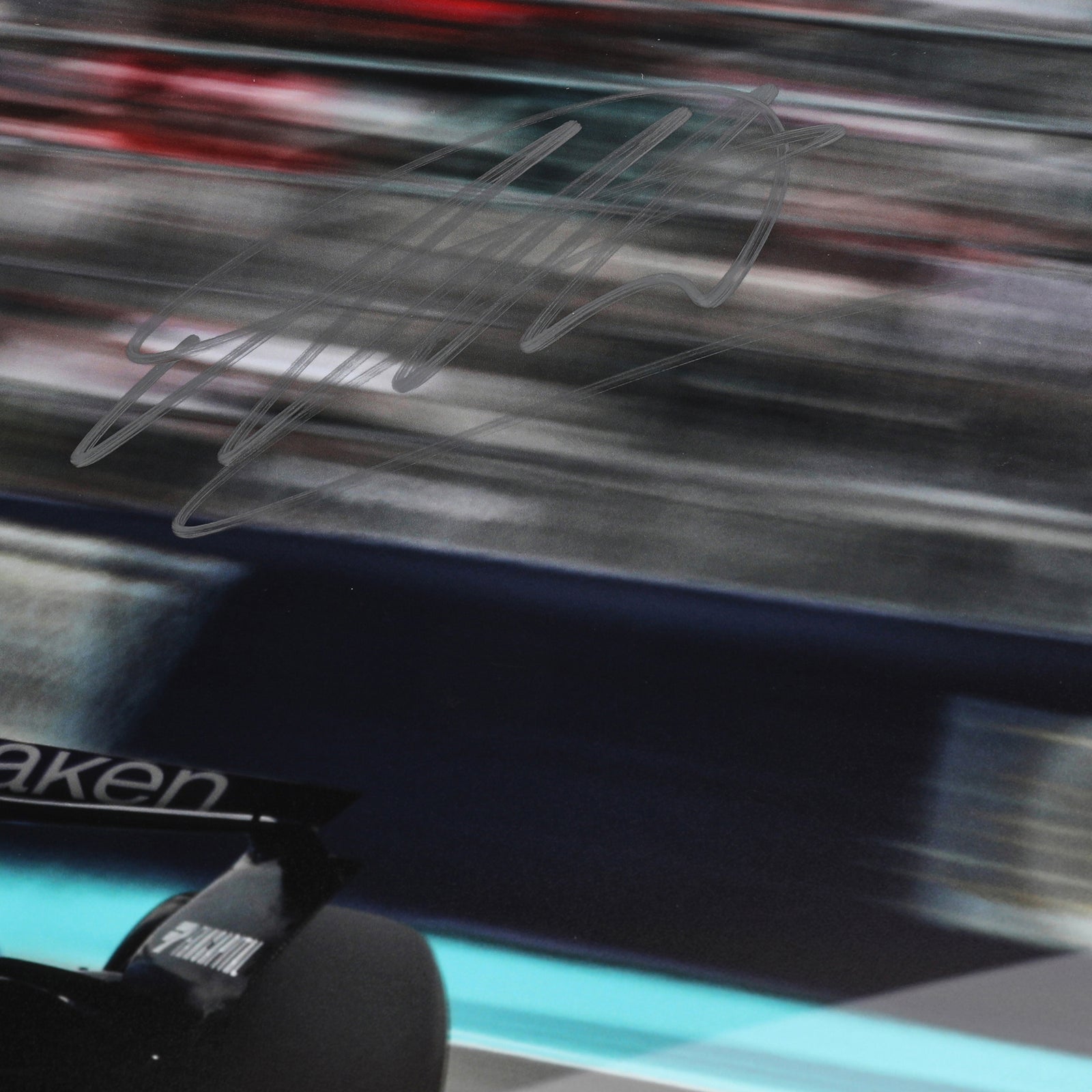 Alex Albon 2025 Atlassian Williams Racing Signed Print - Miami GP