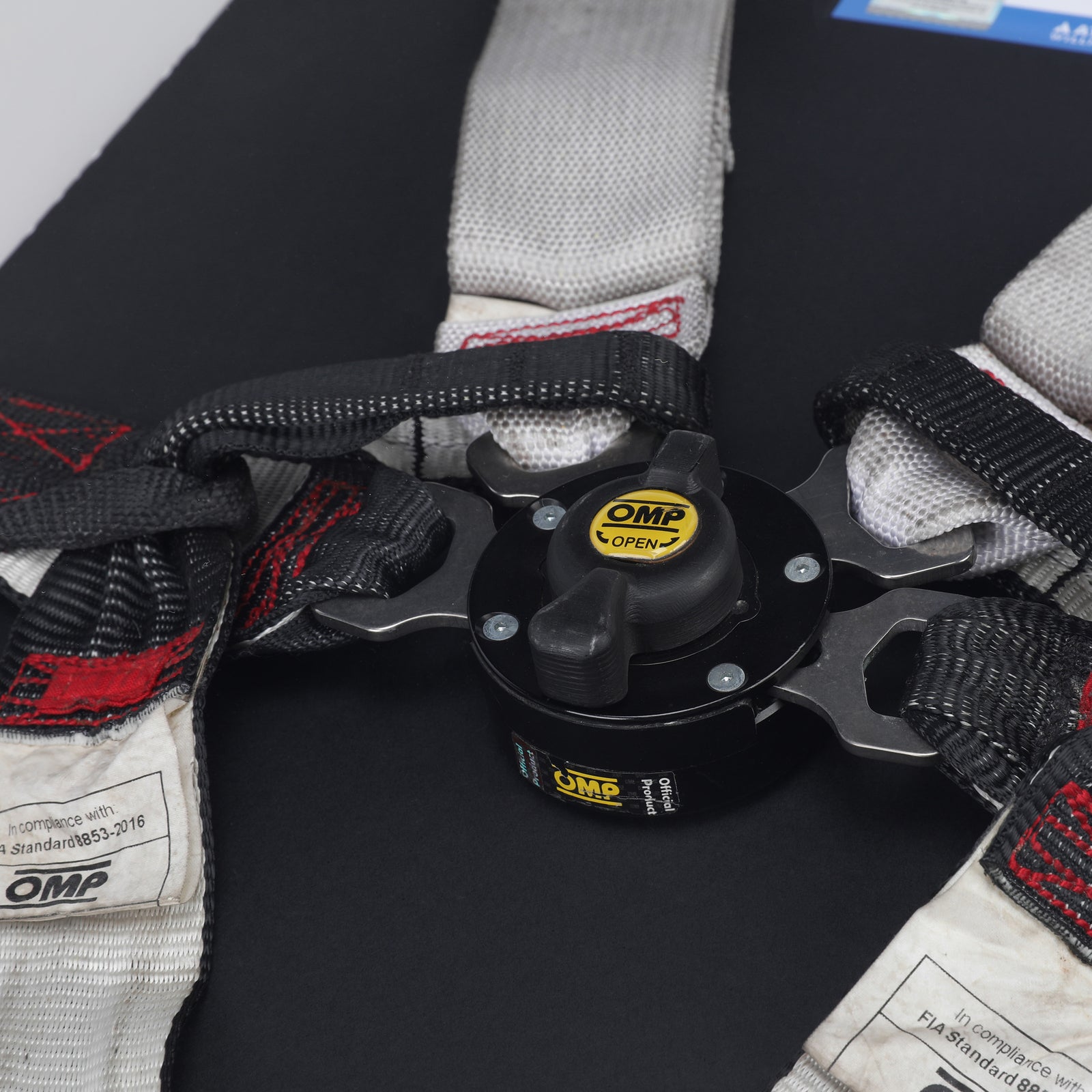 LOT 767 - Alex Albon Grand Prix Used Williams Racing Seatbelts