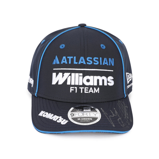 Alex Albon & Carlos Sainz 2026 Signed Altassian Williams Racing Team Cap