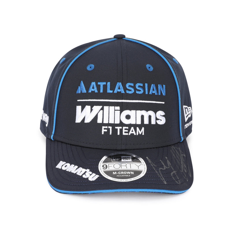 Alex Albon & Carlos Sainz 2026 Signed Altassian Williams Racing Team Cap