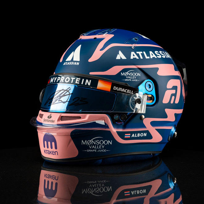 The Austin Auction LOT 027 - Alexander Albon 2025 Williams Race Helmet