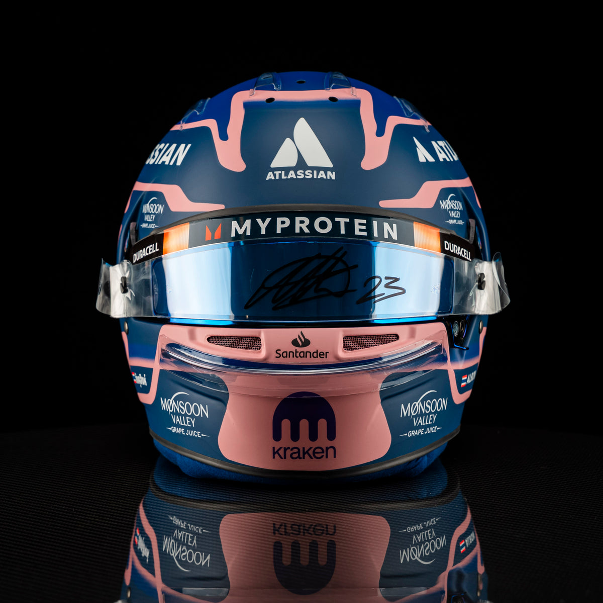 The Austin Auction LOT 043 - Alexander Albon 2025 Williams Race Helmet