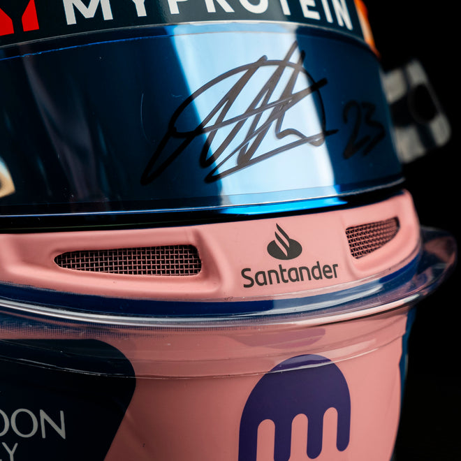 The Austin Auction LOT 027 - Alexander Albon 2025 Williams Race Helmet