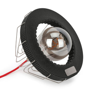 Alfa Romeo F1 Team brake disc lamp made from a genuine Formula 1 carbon brake disc