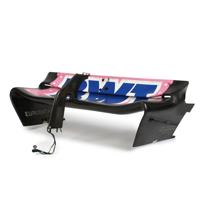 Auction LOT 041 - Alpine 2022 Grand Prix Used A522 Top Rear Wing Assembly