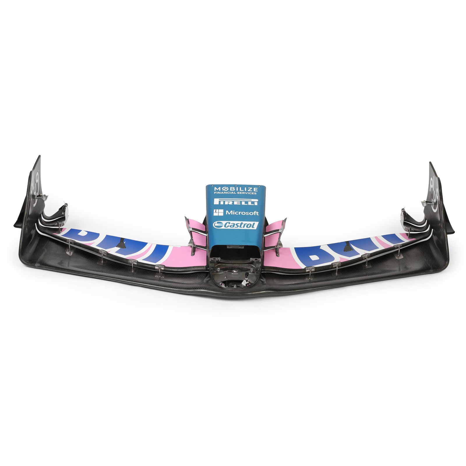 Season Launch LOT 046 - Alpine F1 Team 2023 Used Front Wing Assembly