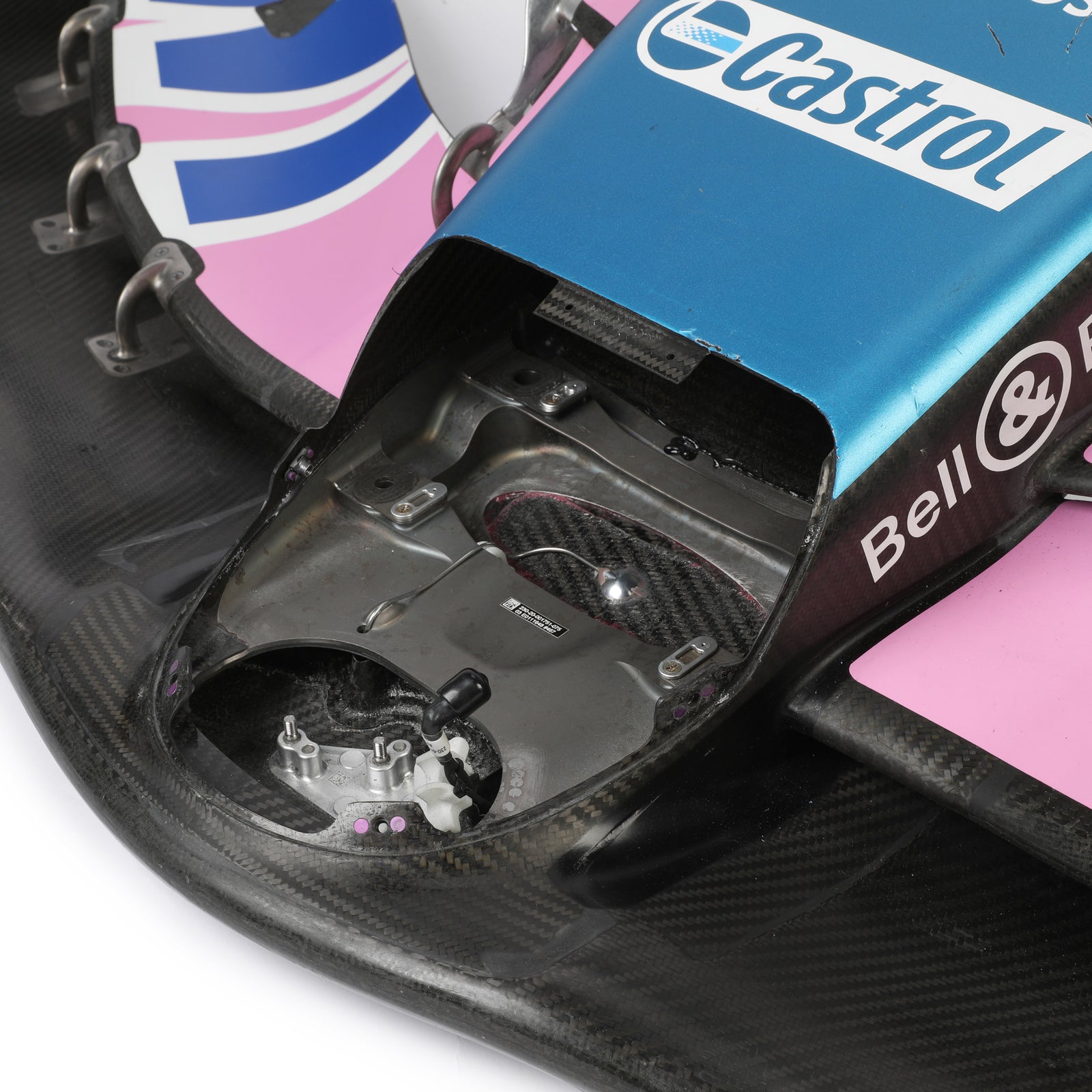 Season Launch LOT 046 - Alpine F1 Team 2023 Used Front Wing Assembly