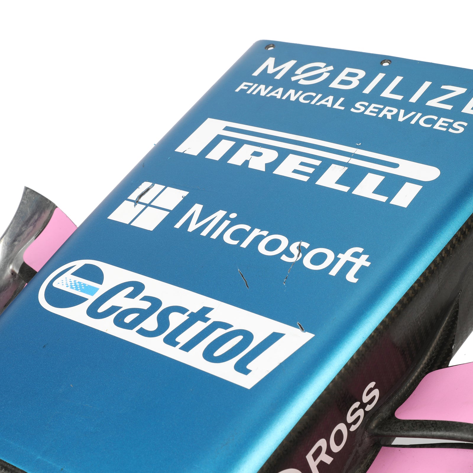 Season Launch LOT 046 - Alpine F1 Team 2023 Used Front Wing Assembly