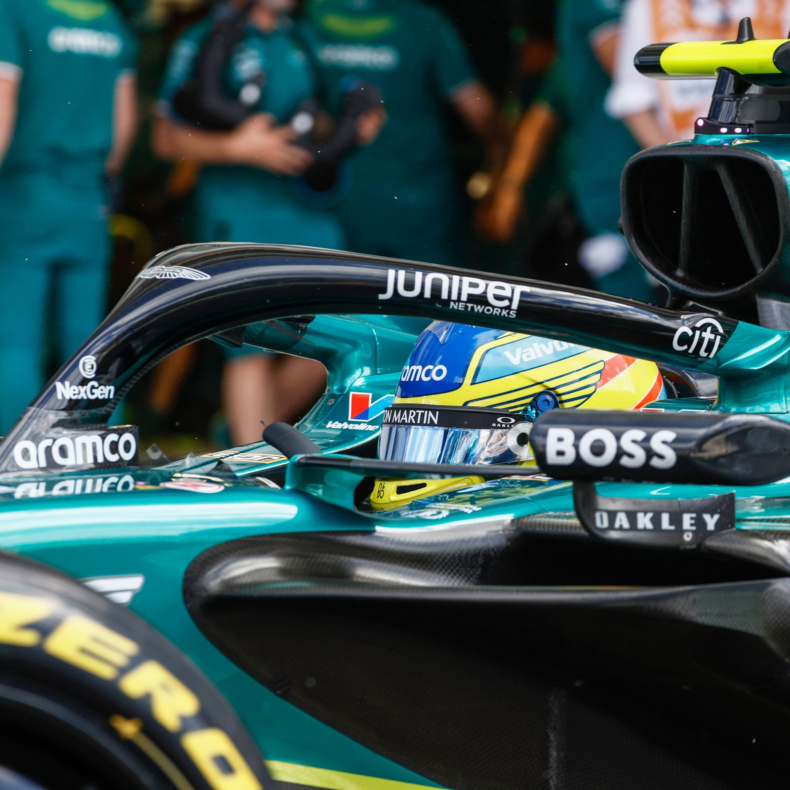 Aston Martin Aramco F1 Team 2024 Halo