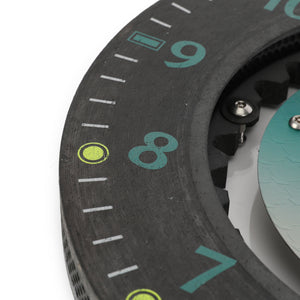 Aston Martin Aramco F1 Team brake disc clock Formula 1 inspired display accessory