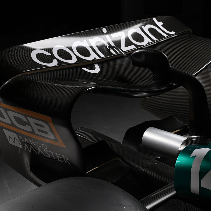 Official Aston Martin Aramco Cognizant Formula One® Team 2023 AMR23 Show Car