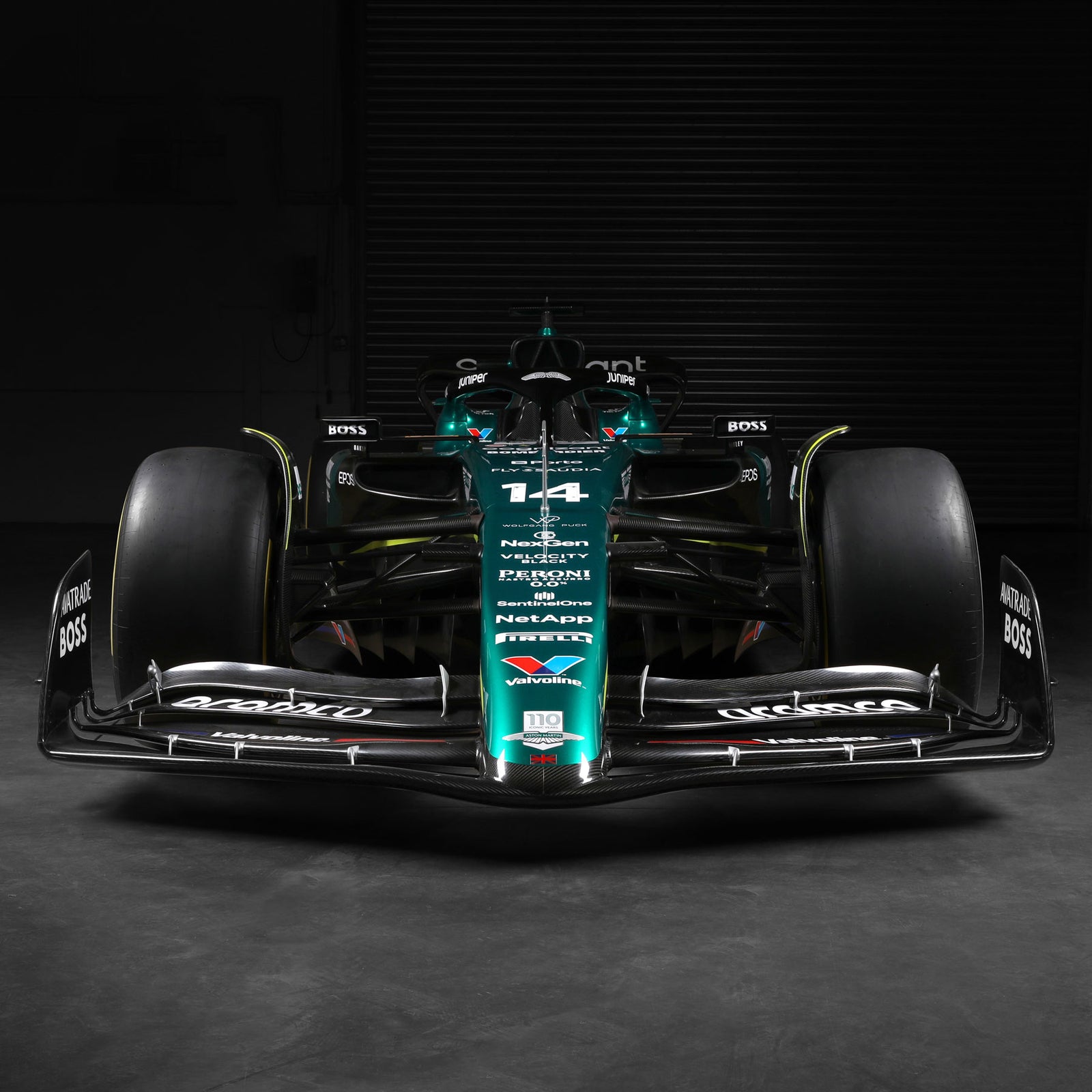 Official Aston Martin Aramco Cognizant Formula One® Team 2023 AMR23 Show Car