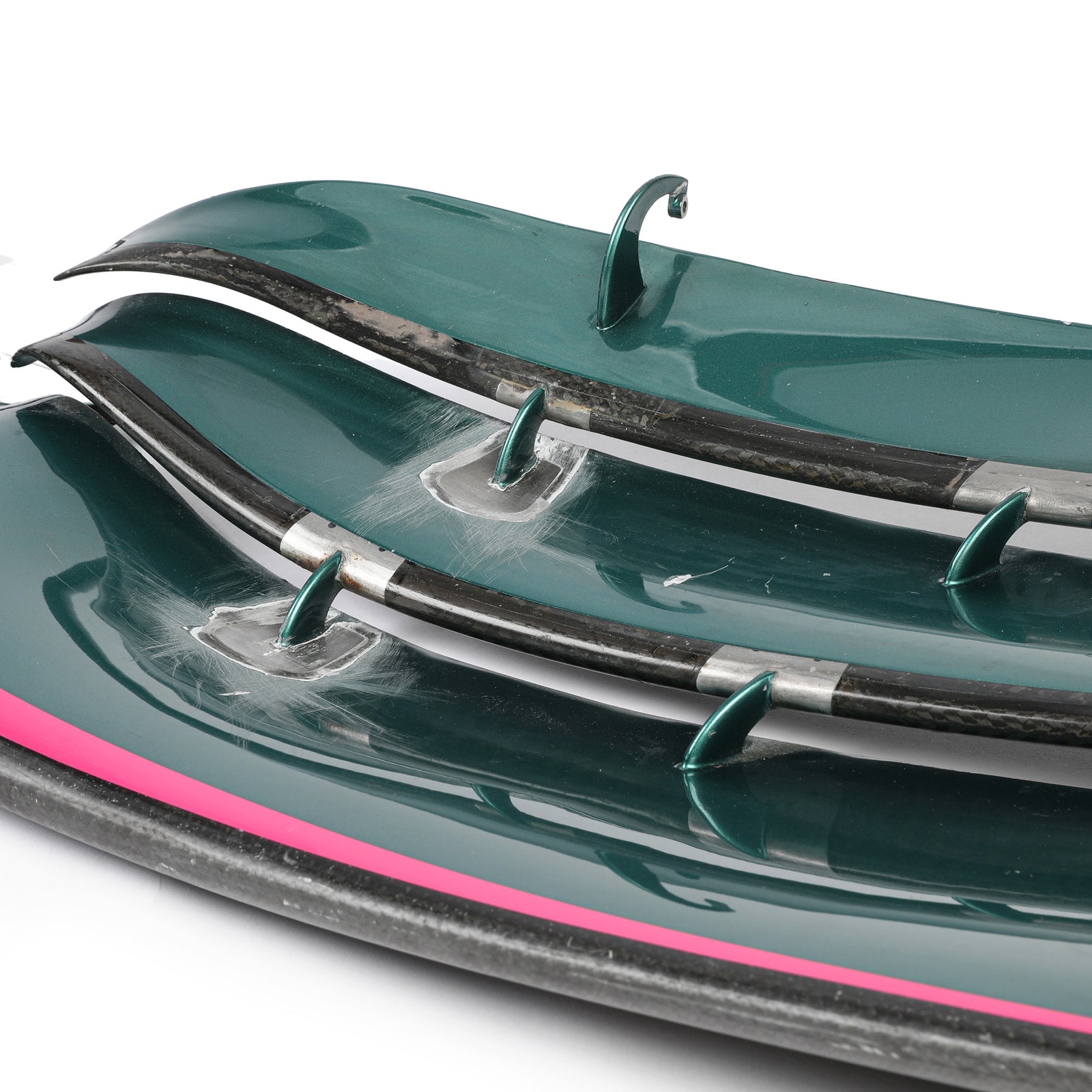 Season Launch LOT 415 - Aston Martin F1 Team 2021 Used Front Wing Assembly