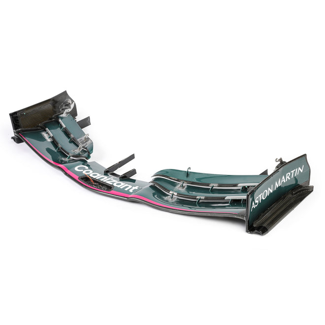 Season Launch LOT 415 - Aston Martin F1 Team 2021 Used Front Wing Assembly