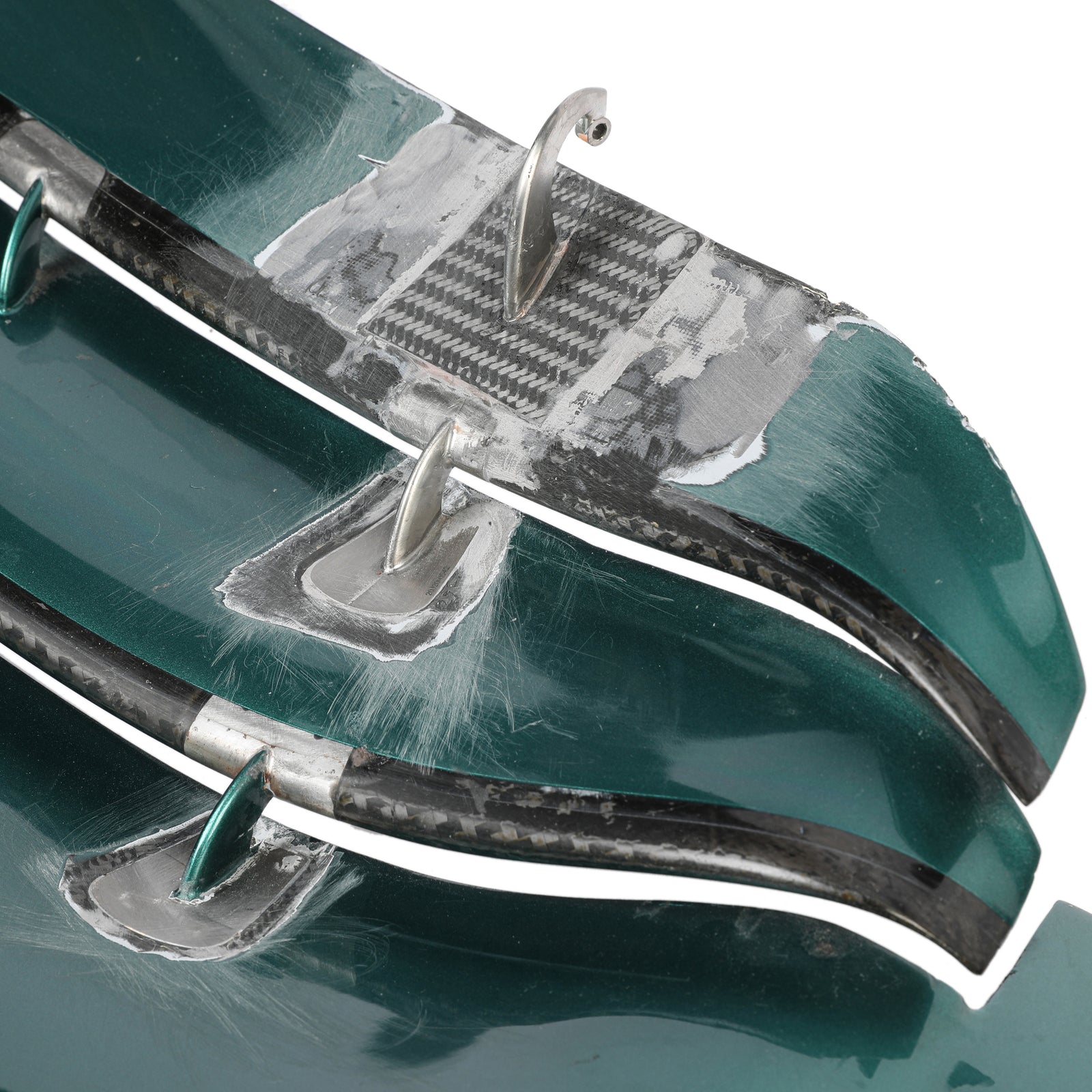 Season Launch LOT 415 - Aston Martin F1 Team 2021 Used Front Wing Assembly