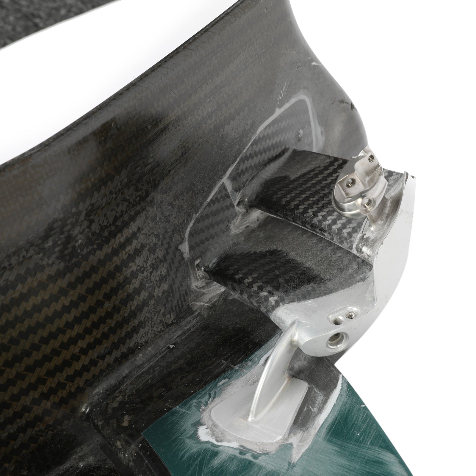 Season Launch LOT 415 - Aston Martin F1 Team 2021 Used Front Wing Assembly