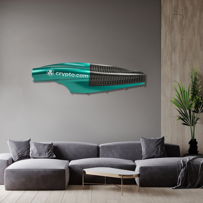 Aston Martin Aramco F1® Team 2023 Right-hand Engine Cover Louvre Panel