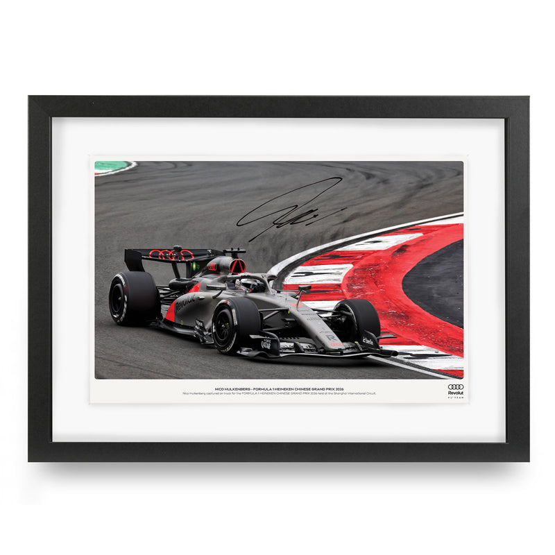 Audi Revolut F1 Team signed photo Nico Hülkenberg 2026 Japanese Grand Prix motorsport memorabilia