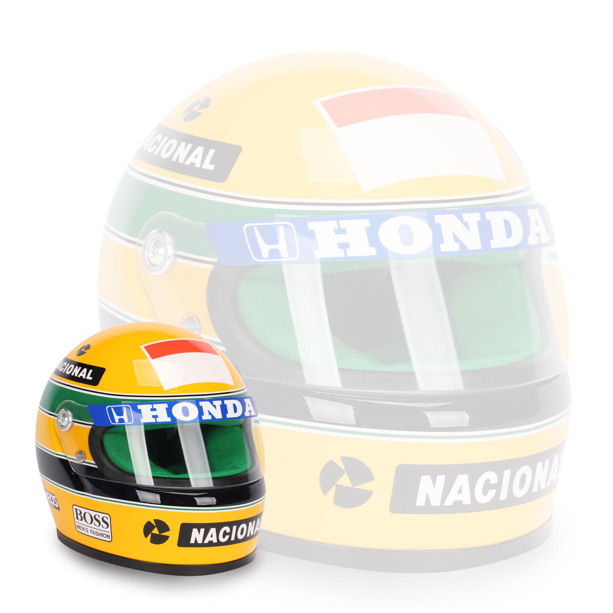 Ayrton Senna 1990 1:2 Scale Helmet