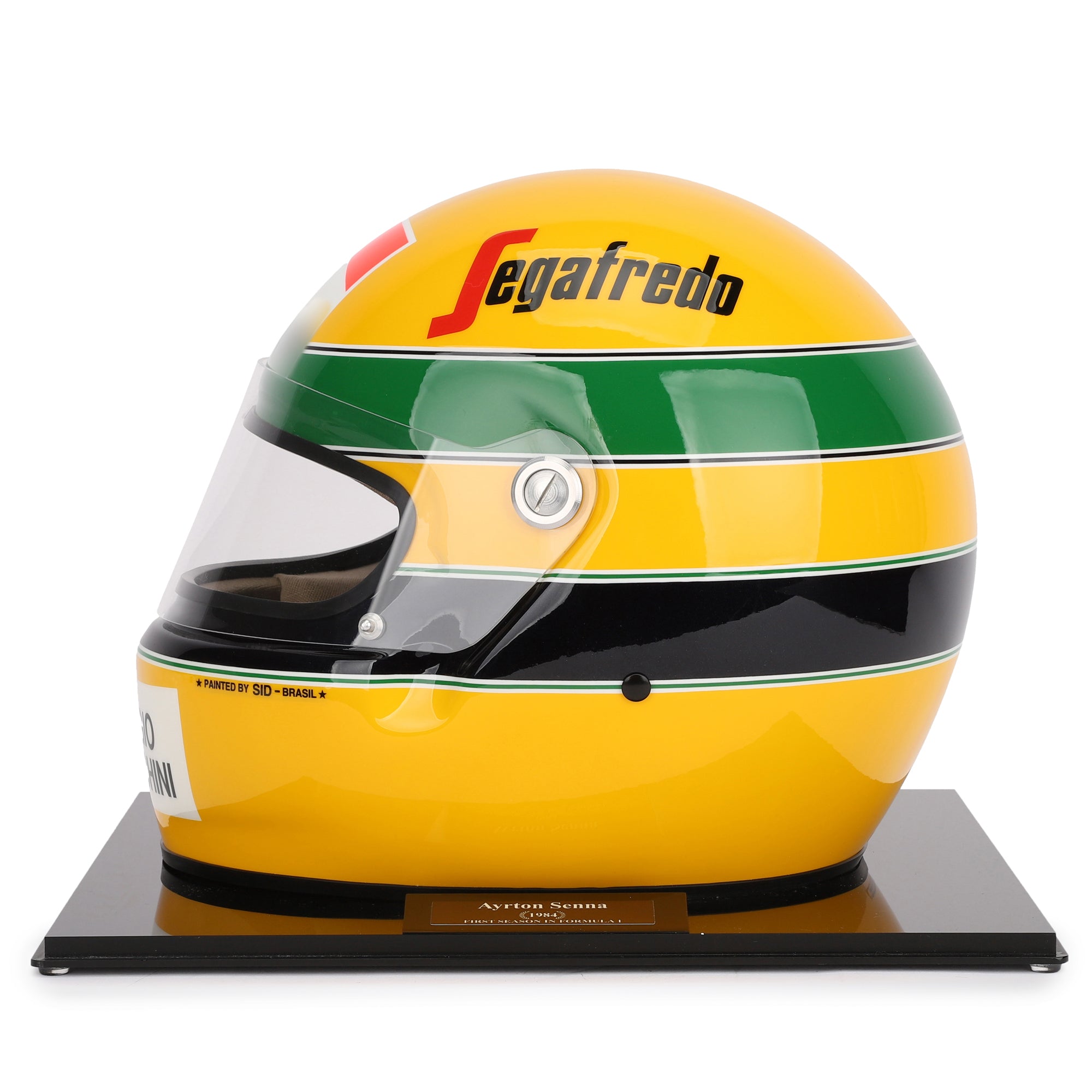 Officially Licensed Ayrton Senna 1984 Replica Helmet