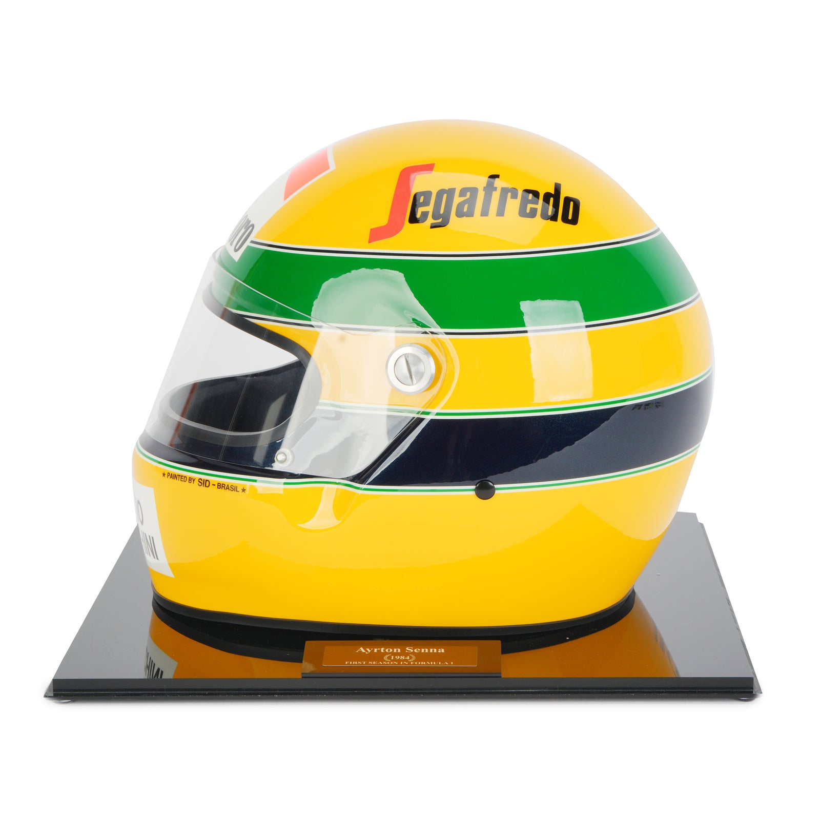 Officially Licensed Ayrton Senna 1984 F1® Replica Helmet