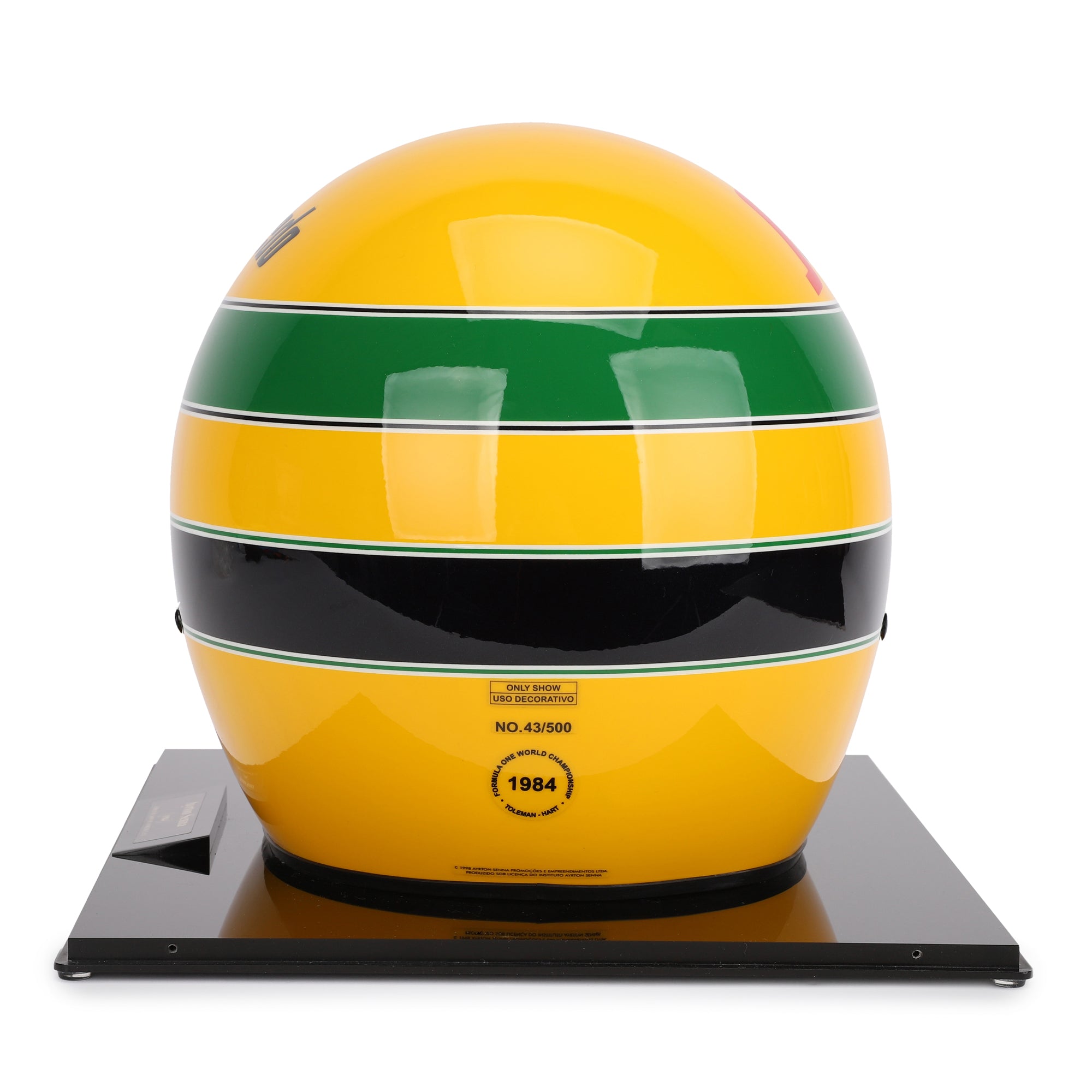 Officially Licensed Ayrton Senna 1984 F1® Replica Helmet