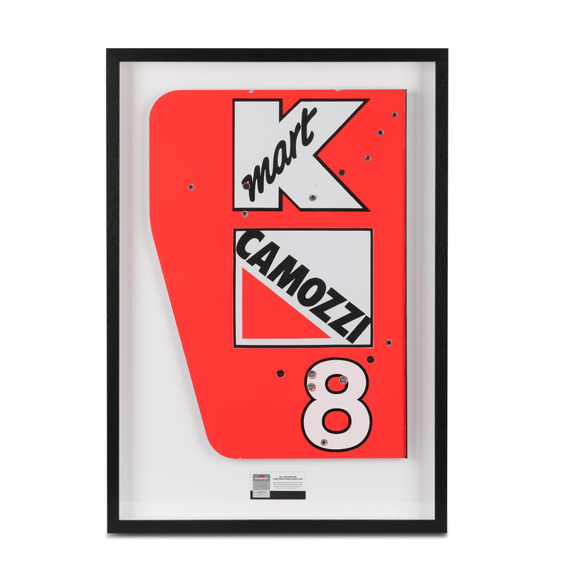 LOT 145 - Ayrton Senna 1993 Grand Prix Used McLaren Lefthand Rear Wing Endplate - MK.1 R1 8A-0915D #8