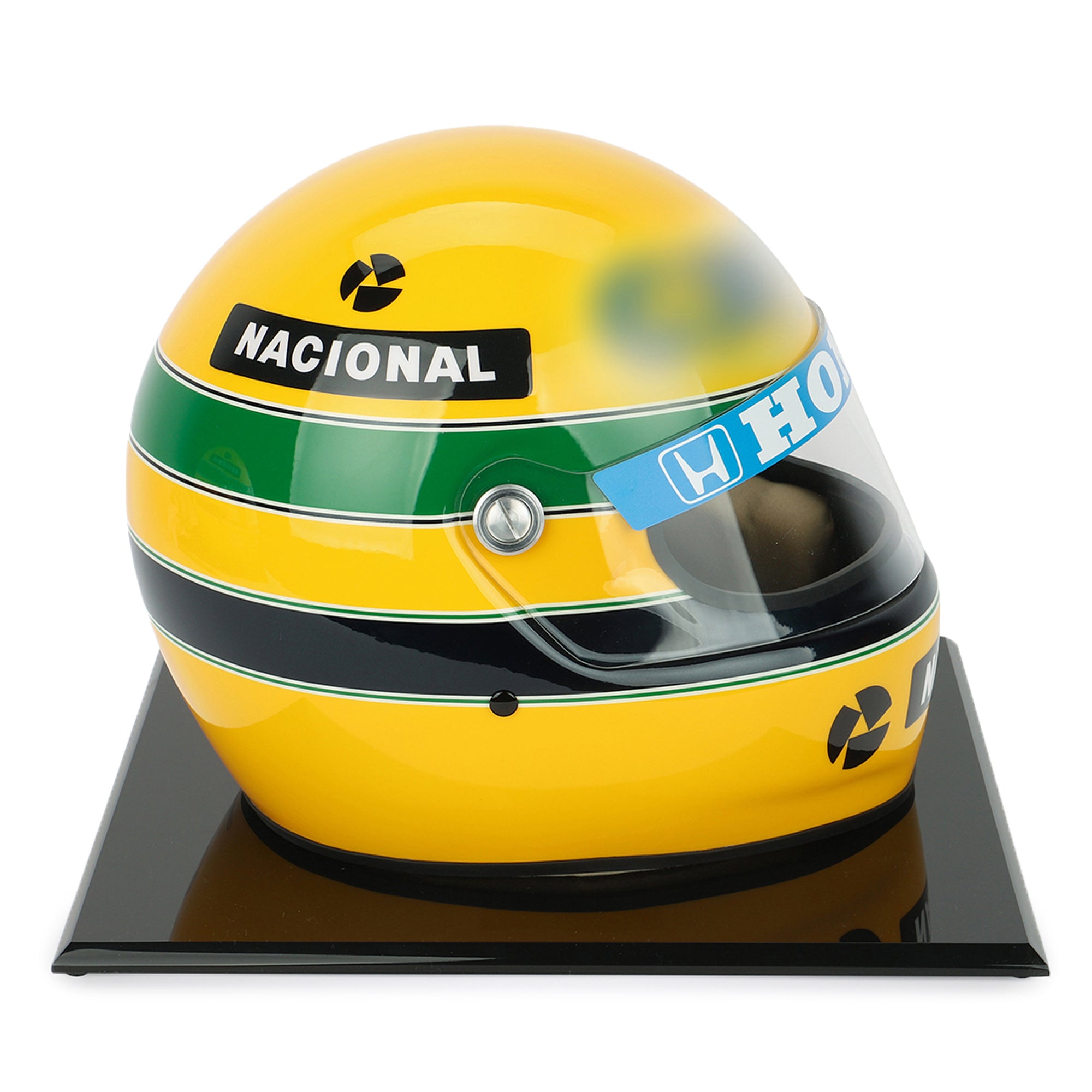thumbnail image 2 of Ayrton Senna Helmet 8x10 Photo – Formula 1 Brazilian Legend Print 2 of 6