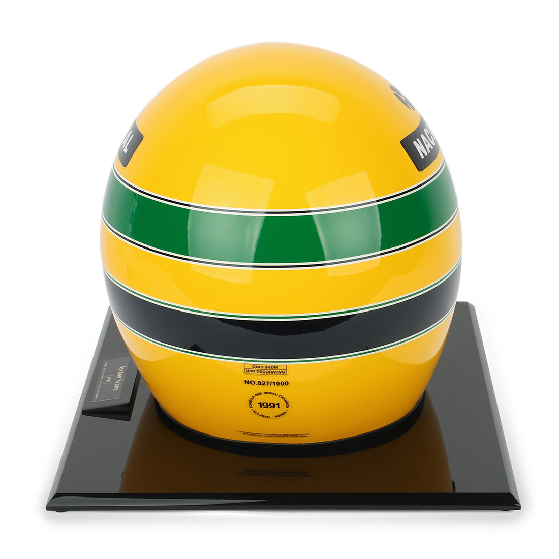 Ayrton Senna 1991 Replica Helmet - Brazilian GP